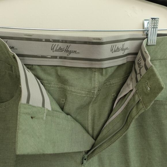 NWT Walter Hagen Mens P11 Textured 5 Pocket Golf Pants Forest Pine Size 34x32 - Picture 4 of 7